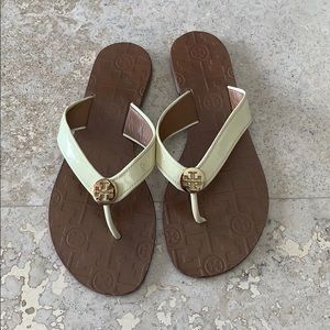 Tory Burch Off-White Sandals
